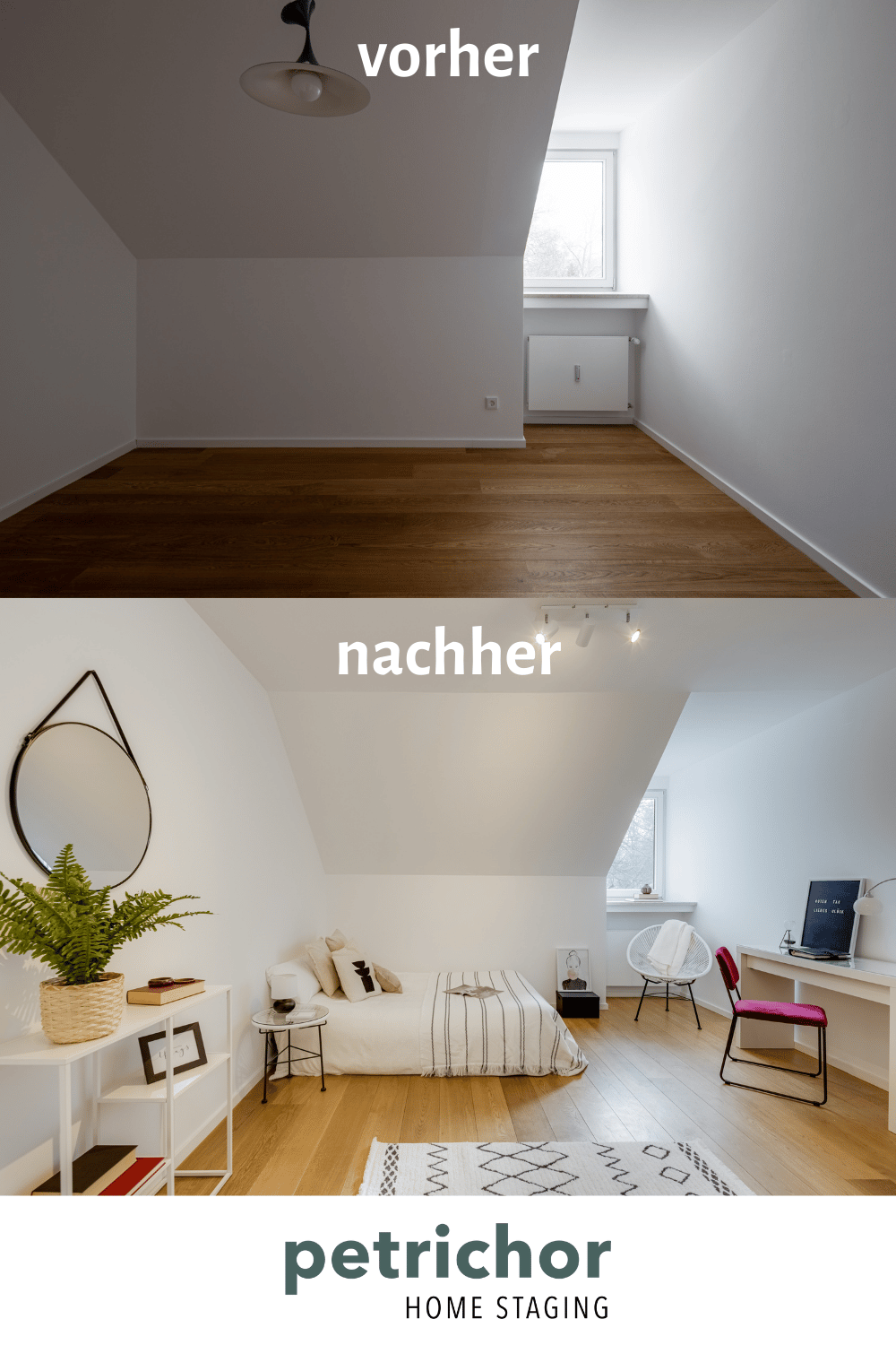Vorher-Nachher Galerie | Petrichor Home Staging