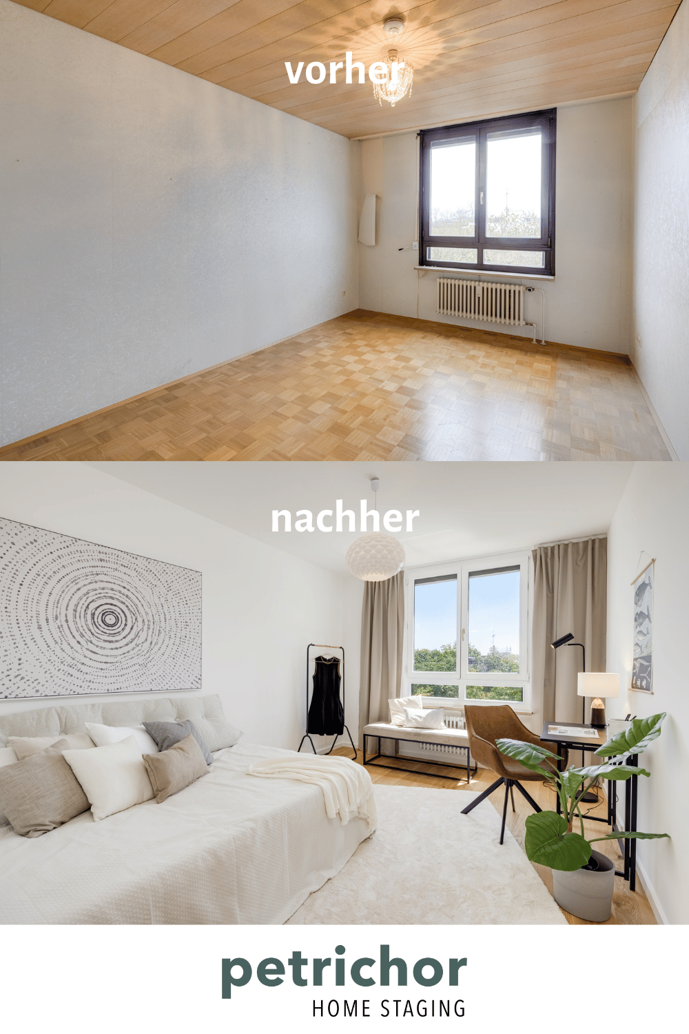 Home office Home Staging Petrichor fix & Flip, Projektentwicklung münchen, Interiorstyling